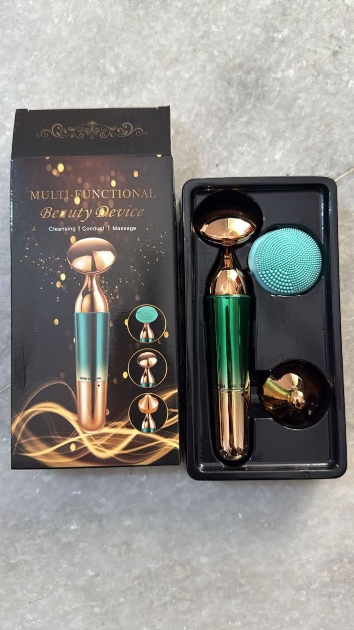 3-in-1 Face, Neck & Eyes Massager || Premium