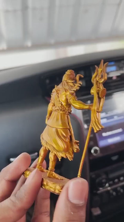 Shiva Statue Car Dashboard Idol